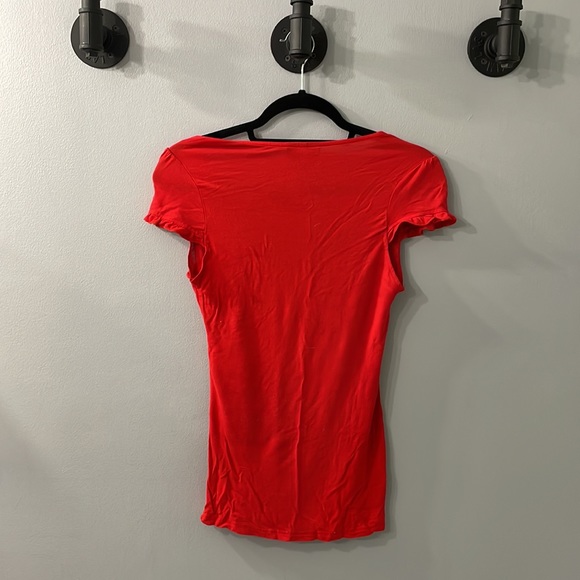 Sourpuss vixen top, red pin up style - Picture 2 of 3